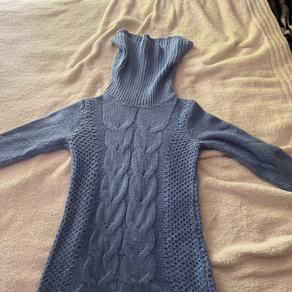 Turtleneck Cable Knit Sweater